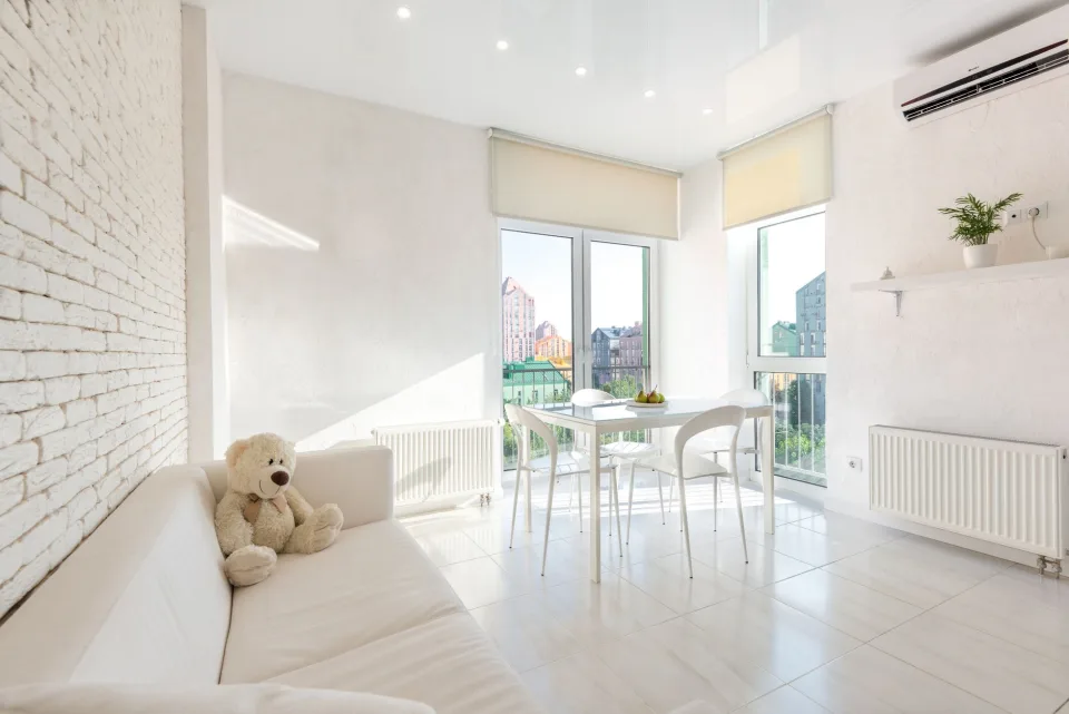 Máy giặt đang được sửa